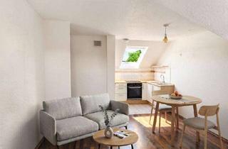 Wohnung kaufen in 71336 Waiblingen, Attraktive 2-Zimmer-Dachgeschosswohnung mit Südbalkon als ideale Kapitalanlage