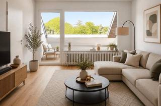 Wohnung kaufen in 46539 Dinslaken, Dachgeschosswohnung zum Erstbezug | 3,5 Zimmer, Loggia & Stellplatz in Dinslaken-Hiesfeld