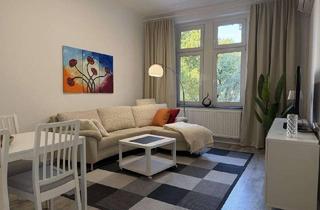 Wohnung mieten in Röhrenstraße, 40472 Rath, klimatisiert, löffelfertig vollständig möbliert und renoviert, 2 Zi, KDB und Balkon