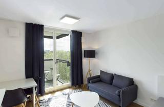 Wohnung mieten in Allee Der Kosmonauten 25A, 10315 Friedrichsfelde, Möbiliertes Studio mit EBK, Aufzug & Balkon - 25 Mins zum Alexanderplatz