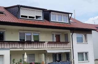 Wohnung mieten in 71334 Waiblingen, Einfache Singlewohnung im Dachgeschoss - in kleiner Einheit und ruhiger Lage!