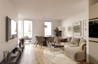 Wohnung mieten in 28207 Hastedt, Neubau Erstbezug: Exklusive und hochwertig ausgestattete 2 Zimmer Wohnung im DG, 2 Balkone in Haus B