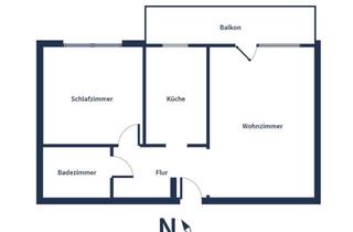 Wohnung mieten in Im Wohnpark 32, 50127 Bergheim, Helle 2-Zimmer-Wohnung mit Balkon - frisch modernisiert!