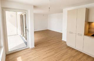 Wohnung mieten in Lerchenstrasse 14, 71672 Marbach, Modern. Ruhig. Grün. 3 Zimmer Neubauwohnung mit großem Balkon in traumhafter Feldrandlage A05