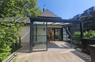 Villa kaufen in 42329 Vohwinkel, Urban Design Villa mit Gästehaus, Spa, Wintergarten, Kaminhaus, Werkstatt & 6 Stellplätzen
