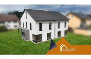 Doppelhaushälfte kaufen in 91187 Röttenbach, Design trifft Wohnkomfort – Exklusive Neubau-Doppelhaushälfte