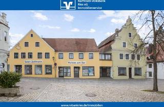 Anlageobjekt in 86650 Wemding, Historischer Altstadt-Komplex mit Wohneinheiten, Gewerbeeinheiten und Ausbaupotenzial in Wemding