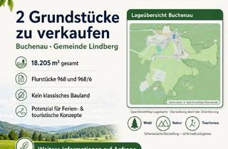 Grundstück zu kaufen in Buchenau, 94227 Lindberg, Großes Grundstück 18.205 m² in Buchenau, Bayerischer Wald