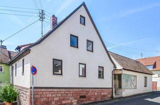Einfamilienhaus kaufen in 97753 Karlstadt, Viel Platz für Ihre Ideen – EFH mit Nebenhaus, Scheune und Ladenlokal in Karlstadt-Gambach z.vk.