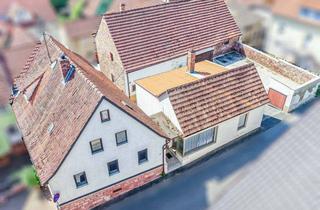 Einfamilienhaus kaufen in 97753 Karlstadt, Viel Platz für Ihre Ideen – EFH mit Nebenhaus, Scheune und Ladenlokal in Karlstadt-Gambach z.vk.