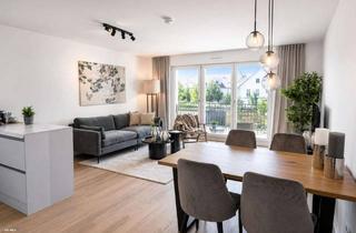 Wohnung kaufen in Keferloher-Markt-Straße 9b, 85640 Putzbrunn, STILVOLLE 3,5-ZIMMER-NEUBAUWOHNUNG MIT GROSSEM SÜDBALKON UND PANORAMABLICK