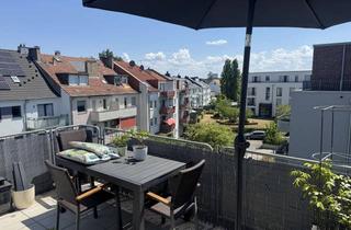 Wohnung mieten in Auf Den Geisten 19, 40468 Unterrath, Großzügige 3,5 Zimmer-Wohnung mit Dachterrasse und Tiefgarage in Düsseldorf Unterrath