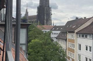 Lofts mieten in Sterngasse 14, 89073 Mitte, Schöne 2,5 Zi. Maisonette mit Balkon und traumhaftem Münsterblick in Stadtmitte
