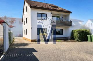 Haus kaufen in 68809 Neulußheim, 3-Familienhaus mit freier Erdgeschosswohnung, laufenden Mieteinnahmen und 4 Garagen