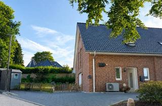 Haus mieten in 21614 Buxtehude, Neue DHH in Buxtehude-Süd (KfW 40 Plus): Wärmepumpe, PV & Batterie, Einbauküche mit Insel, Garten,