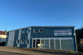 Gewerbeimmobilie kaufen in 23970 Wismar, Produktions- & Lagerhalle in der Hansestadt Wismar Richtung Poel unweit Autobahn A 20/ A 14