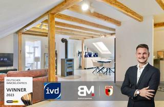 Wohnung kaufen in 89365 Röfingen, Modern ausgebaute Dachgeschosswohnung (2019) – stilvoll ausgebaut