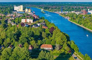 Villa kaufen in 24768 Rendsburg, Zeitlose Villa mit 2 großzügigen Wohneinheiten auf parkähnlichem Grundstück am Nord-Ostsee-Kanal