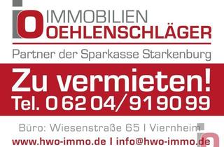 Wohnung mieten in 68519 Viernheim, Charmante 1-ZKB Wohnung im Untergeschoss eines sanierten Wohngebäudes sucht neuen Mieter