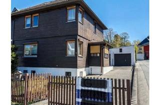 Doppelhaushälfte kaufen in 08209 Auerbach, Auerbach/Vogtland - Doppelhaushälfte mit großem Garten
