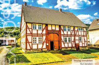 Haus kaufen in 34399 Gieselwerder, Ortsbildprägendes Denkmal an der Weser