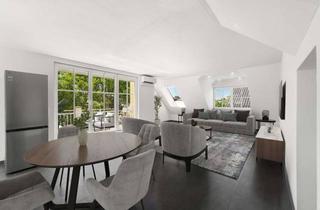 Wohnung kaufen in Ingeborgstraße 56, 81825 Trudering-Riem, Neuwertige DG-Maisonette mit Dachstudio: Gehobenes Wohnen - EBK, Einbauschränke & Klimaanlage | A+