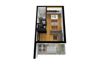 Wohnung kaufen in 84166 Adlkofen, Grünes Wohnen in KfW 40+ Maisonette Wohnung mit Dachterrasse