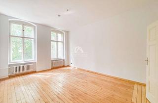 Wohnung kaufen in Wilsnacker Straße 63, 10559 Tiergarten, MOABIT! GROßZÜGIGE & KLASSISCH SCHÖNE ALTBAUWOHNUNG MIT TOLLEM BLICK INS GRÜNE! PROVISIONSFREI!