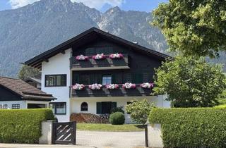 Wohnung kaufen in 82467 Garmisch-Partenkirchen, Garmisch-Partenkirchen: großzügige Terrassenwohnung mit wunderschönem Garten und Bergblick