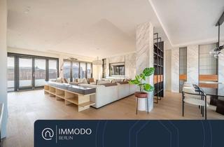 Penthouse kaufen in 10178 Mitte, Exklusives designer Penthouse mit Freiblick aufs Bodemuseum und Dom, 2 Balkonen & Stellplatz