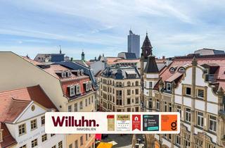 Wohnung mieten in Barfußgäßchen 12, 04109 Zentrum, Maisonette Wohnung im Lipsia Haus - EBK | Dachterrasse | Bad en Suite