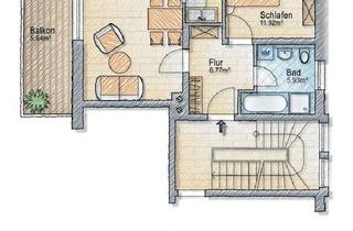 Wohnung mieten in Krankenhausstraße 44a, 83646 Bad Tölz, Bad Tölz: 2-Zi. (56,66 m²) | KfW-70 (Bj. 2015) | 12 m² Südwest-Balkon | EBK | Stellplatz | sofort fr