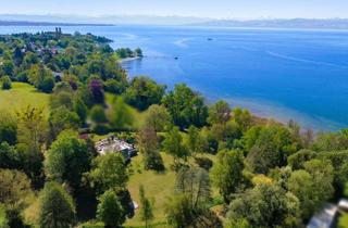Villa kaufen in 88045 Friedrichshafen, Rarität mit Alpen-Panorama und Seezugang: Ikonische Architekten-Villa mit hoher Privatsphäre