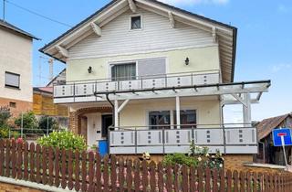Haus kaufen in 63808 Haibach, Großzügiges Wohnglück mit bester Substanz: Ihr teilsaniertes Zweifamilienhaus in Haibach