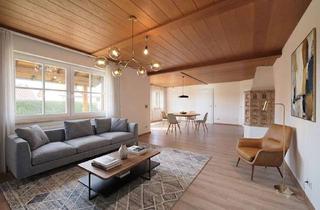 Haus kaufen in 83365 Nußdorf, Sonniges Chiemgauer Landhaus mit 910qm uneinsehbarem Gartengrundstück – Doppelgarage, 6 Zimmer