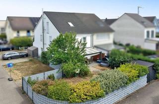 Doppelhaushälfte kaufen in 68723 Oftersheim, Modernes Wohnen in Oftersheim: Erstklassig gepflegte Doppelhaushälfte sucht neue Eigentümer