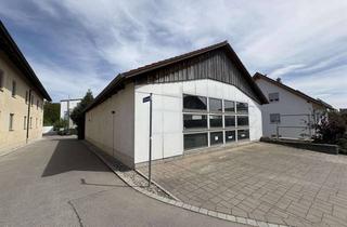 Gewerbeimmobilie kaufen in 84416 Taufkirchen, Lagerhalle mit zwei Garagen direkt an der B15 in Taufkirchen (Vils)!