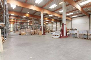 Gewerbeimmobilie kaufen in 28876 Oyten, Büro- und Hallenfläche mit Hochregallager, 2 Toren und 98-kWp-Photovoltaikanlage in 1A-Lage Oytens