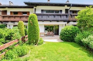 Anlageobjekt in 83043 Bad Aibling, Gepflegtes RMH mit Garten, Garage & wohnlich ausgebautem DG in Bad Aibling