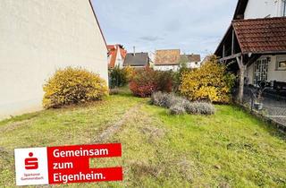 Grundstück zu kaufen in 64347 Griesheim, Kleine Baulücke in schöner, ruhiger Nebenstraße, angrenzend an den historischen Stadtkern.