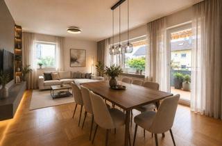 Wohnung kaufen in 71139 Ehningen, Solide Erdgeschosswohnung mit großzügigem Wohnbereich, zwei Balkonen und einer Garage