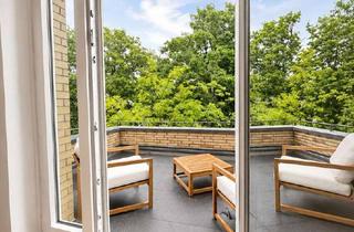 Wohnung kaufen in 22609 Nienstedten, Kernsanierte Altbau-Perle in Nienstedten/Flottbek. Dachgeschosswohnung mit Stellplatz