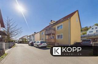 Wohnung kaufen in 89275 Elchingen, Gemütliche Dachgeschosswohnung mit Tageslichtbad und Keller in Thalfingen