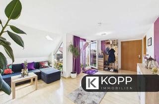 Wohnung kaufen in 89275 Elchingen, Gemütliche Dachgeschosswohnung mit Loggia in Thalfingen