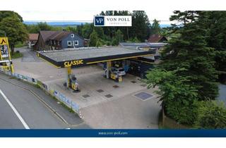 Garagen kaufen in 38678 Clausthal-Zellerfeld, Gewerbegrundstück mit verpachteter Tankstelle mit Werkstatt, 13 Garagen auf ca. 4.502 m² Grundstück