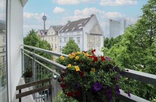 Wohnung kaufen in 40219 Düsseldorf, Zentral und bezugsfrei: Möbliertes 1 Zimmerappartement in Unterbilk