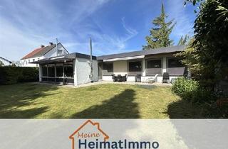Haus kaufen in 89415 Lauingen, Wohnen mit Wohlfühlfaktor: Bungalow mit Garten, Terrasse & eigenem Wellnessbereich