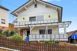 Haus kaufen in 63808 Haibach, Großzügiges Wohnglück mit bester Substanz: Ihr teilsaniertes Zweifamilienhaus in Haibach