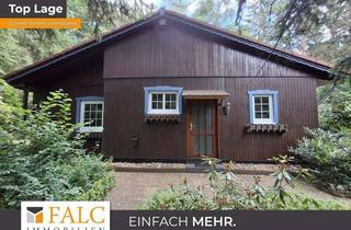 Haus kaufen in 33813 Oerlinghausen, Naturparadies in Hanglage: Ferienhaus / Wochenendhaus mit Teich