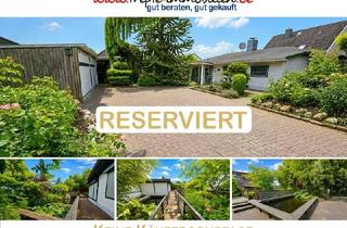 Haus kaufen in 25485 Hemdingen, Alveslohe - Traumhaftes Gartenparadies in ruhiger Sackgassenlage - Charmanter Bungalow mit großem Potential !